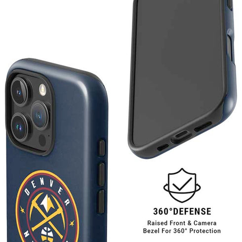 NBA Denver Nuggets Distressed iPhone 16 Pro Magsafe Impact Case